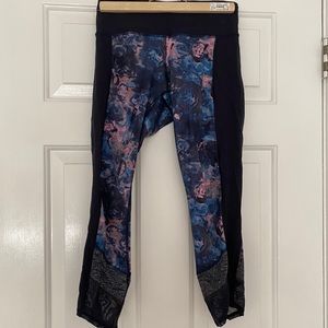 Lululemon floral printed leggings